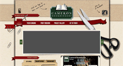 Desktop Screenshot of cameronbookbinders.co.uk